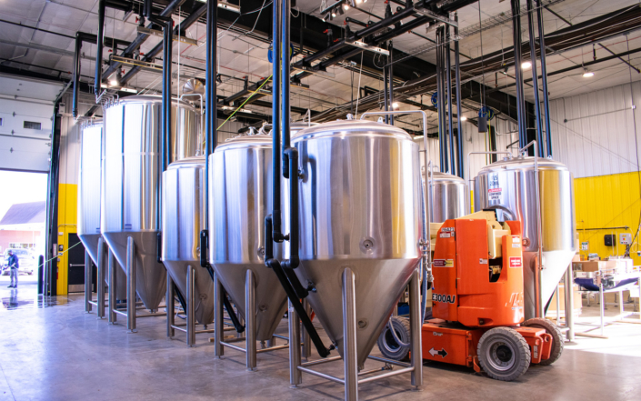4 By 4 Brewing Company Brewing Tanks