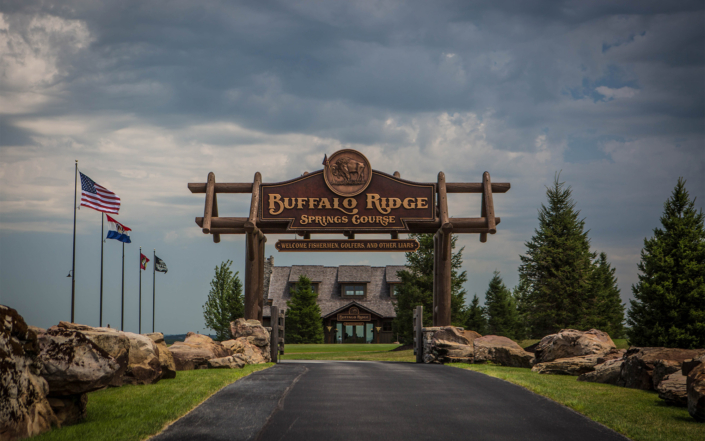 Buffalo Ridge Entrance Sign