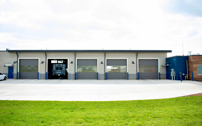 Christian County Ambulance District Headquarters Back Elevation