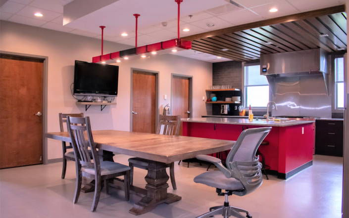 Ozark Fire Station Kitchen