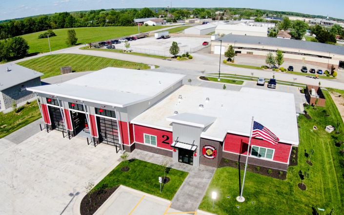 Ozark Fire Station Top Down View