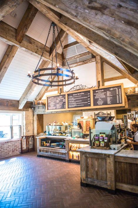 Truman House Interior with Menu