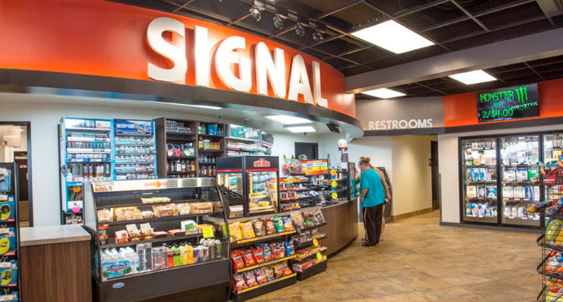 Updated SIGNAL gas station convenience store