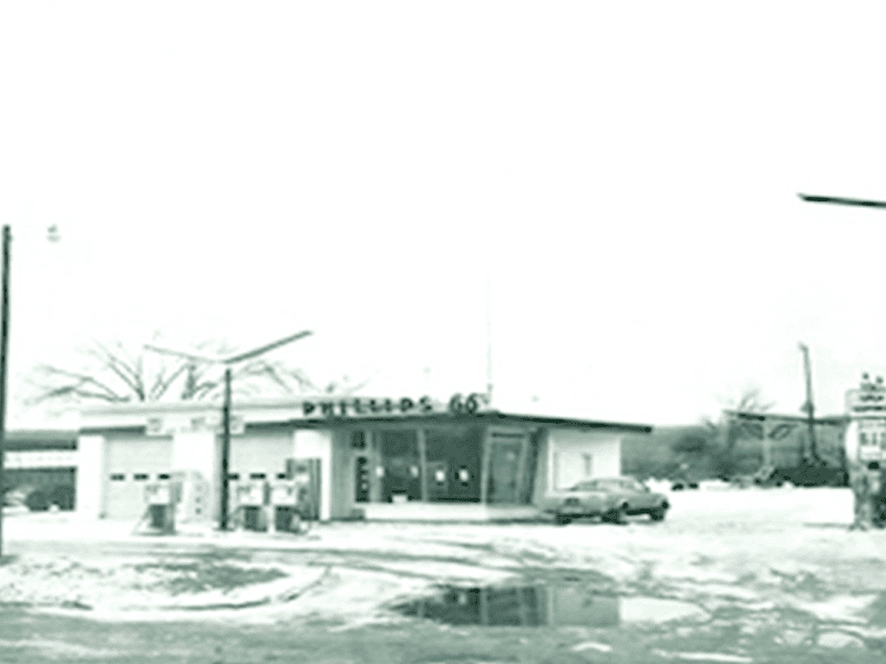 Using-Architecture-to-Enhance-Your-Brand-content-7 Old Newspaper image of a Phillips 66