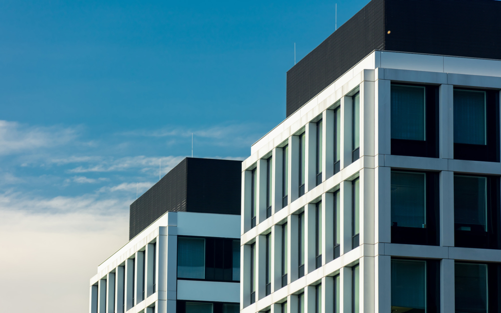 Modern office building in Wroclaw, Poland